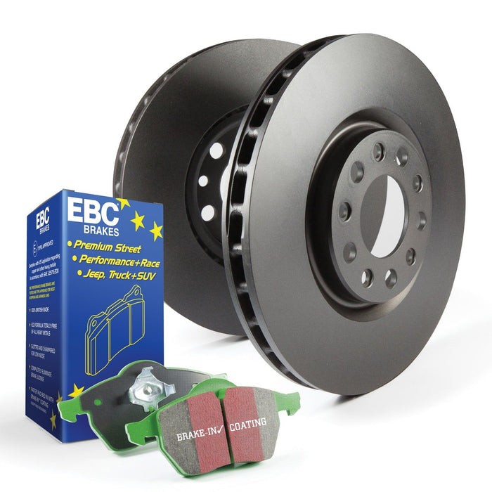 EBC Brakes S11KR1330 S11 Kits Greenstuff 2000 and RK Rotors