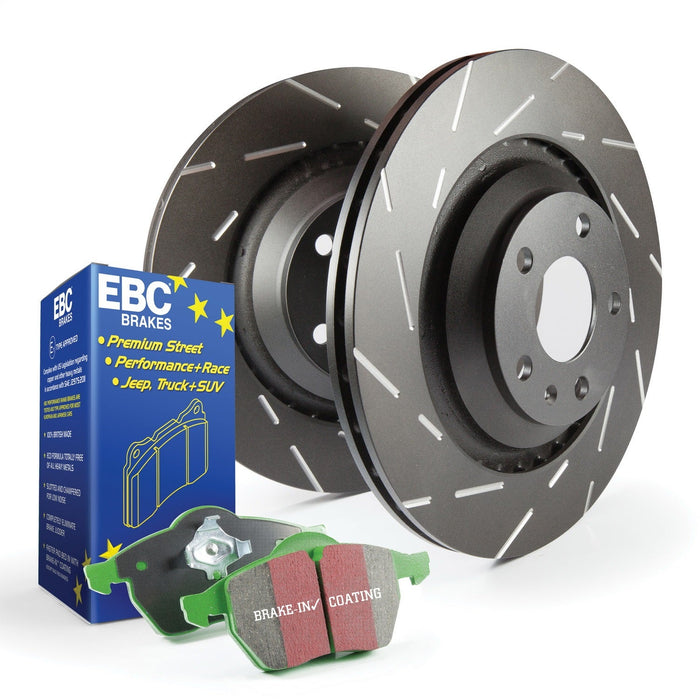 EBC Brakes S2KF1159 S2 Kits Greenstuff 2000 and USR Rotors