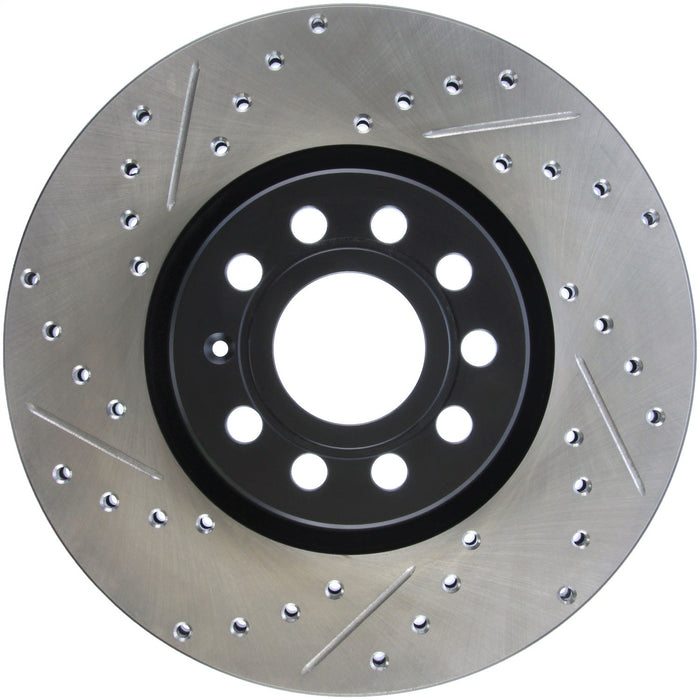 StopTech 127.33098R StopTech Sport Drilled/Slotted Brake Rotor; Front Right