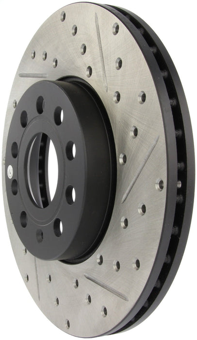 StopTech 127.33110L StopTech Sport Drilled/Slotted Brake Rotor; Front and Rear Left