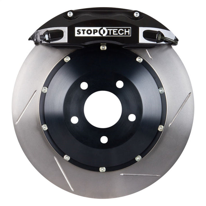 StopTech 83.626.4300.51 StopTech Big Brake Kit; Black Caliper; Slotted Two-Piece Rotor; Front