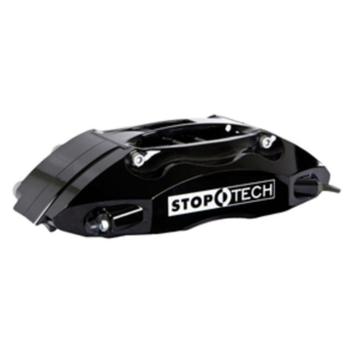 StopTech 83.646.4700.52 StopTech Big Brake Kit; Black Caliper; Drilled Two-Piece Rotor; Front