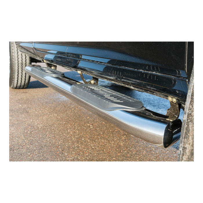 Luverne 241532 LUVERNE 241532 6 Inch Nerf Bars (Oval Tubular Polished Stainless Steel)-1 Pair