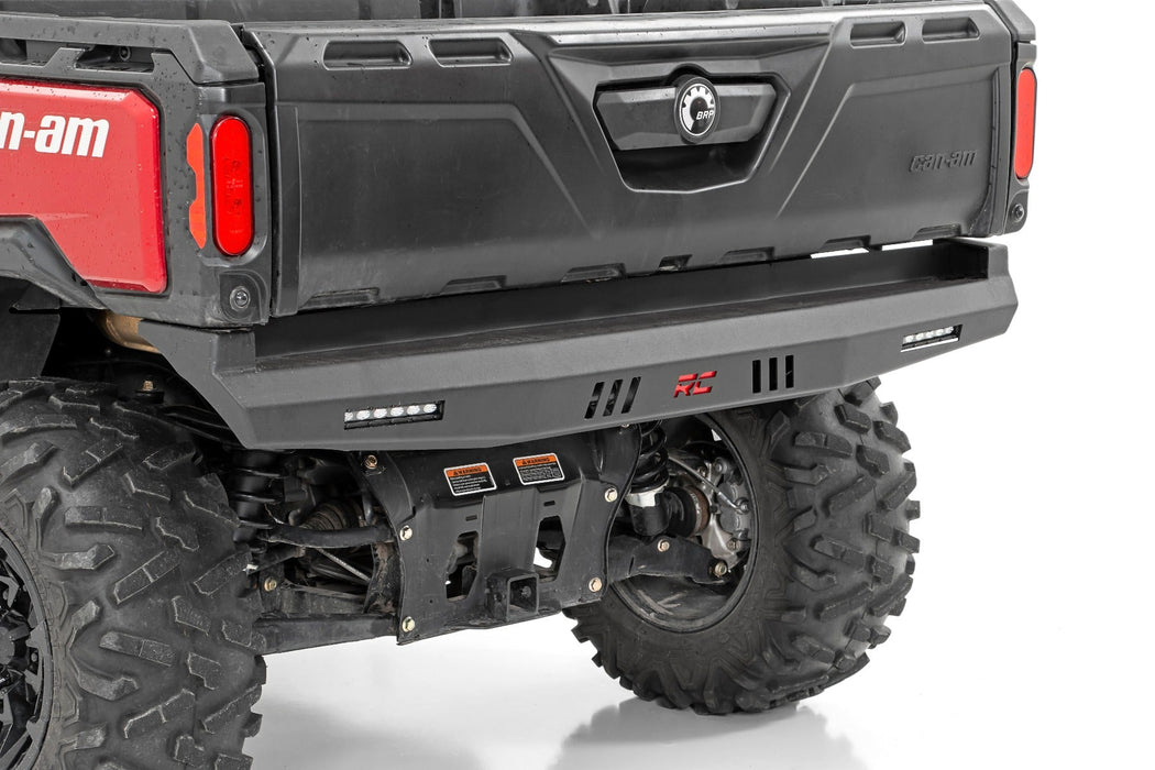 Rough Country 93045 Can-Am/Polaris Rear Bumper For 16-21 Defender and 18-21 Ranger Rough Country