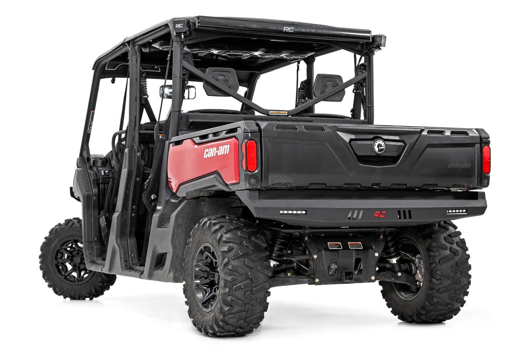 Rough Country 93059 Can-Am/Polaris Rear Bumper w/LED For 16-21 Defender and 18-21 Ranger Rough Country
