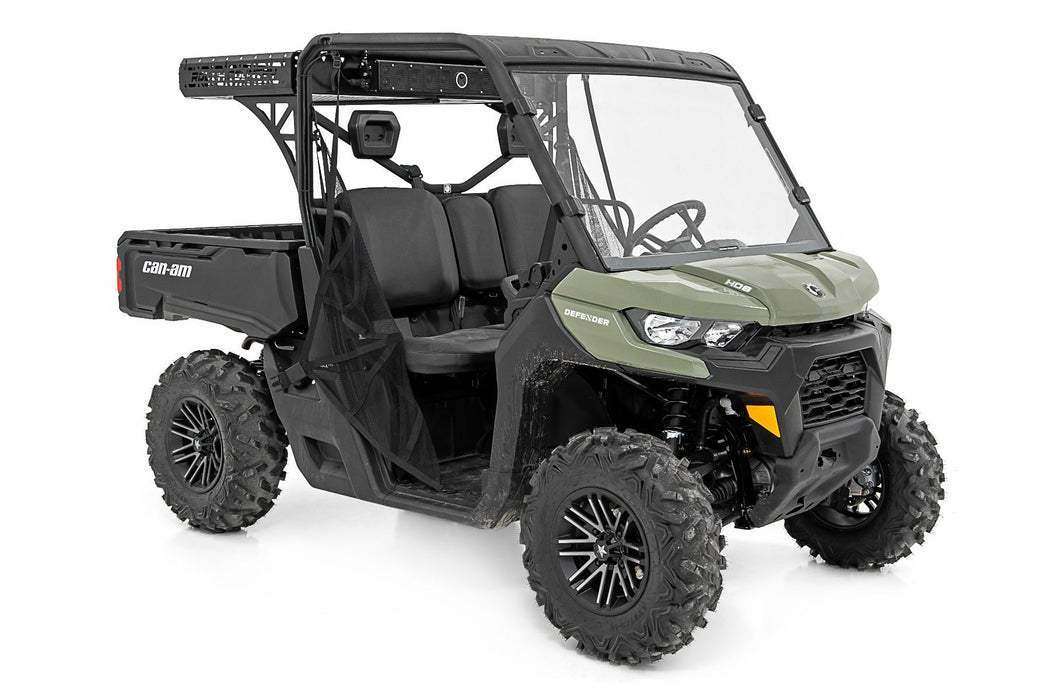 Rough Country 97024 Can-Am Rear Cargo Rack w/o Cube Lights (17-20 Defender) Rough Country