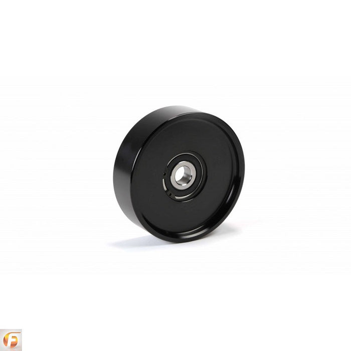 Fleece Performance FPE-34658-BLK 2003-2018 Upper Fan Idler for use with Electric Water Pumps Black Finish Fleece Performance