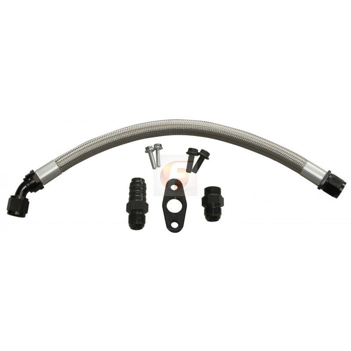 Fleece Performance FPE-CTDT-KIT Cummins Turbo Drain Tube Kit For 2nd Gen Swaps Fleece Performance