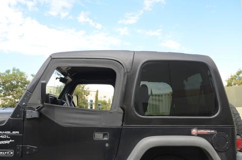 DV8 Offroad HT96SB22 Jeep TJ Hard Top Square Back 96-06 Wrangler TJ 2 Door 2 Piece DV8 Offroad