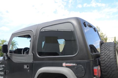 DV8 Offroad HT96SB22 Jeep TJ Hard Top Square Back 96-06 Wrangler TJ 2 Door 2 Piece DV8 Offroad