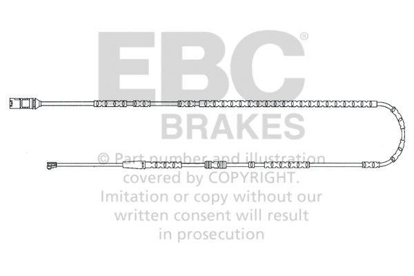 EBC Brakes EFA145 Brake Wear Lead Sensor Kit