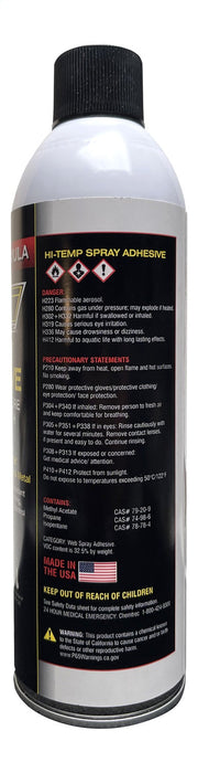 Design Engineering 10492 Improved Formula Hi-Temp Spray Adhesive;