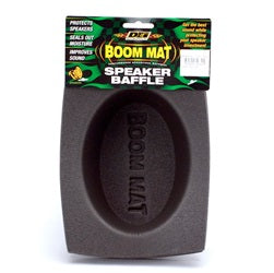 Design Engineering 50361 Boom Mat™ Speaker Baffle; 5 in. x 7 in.; Oval Slim; Pair;