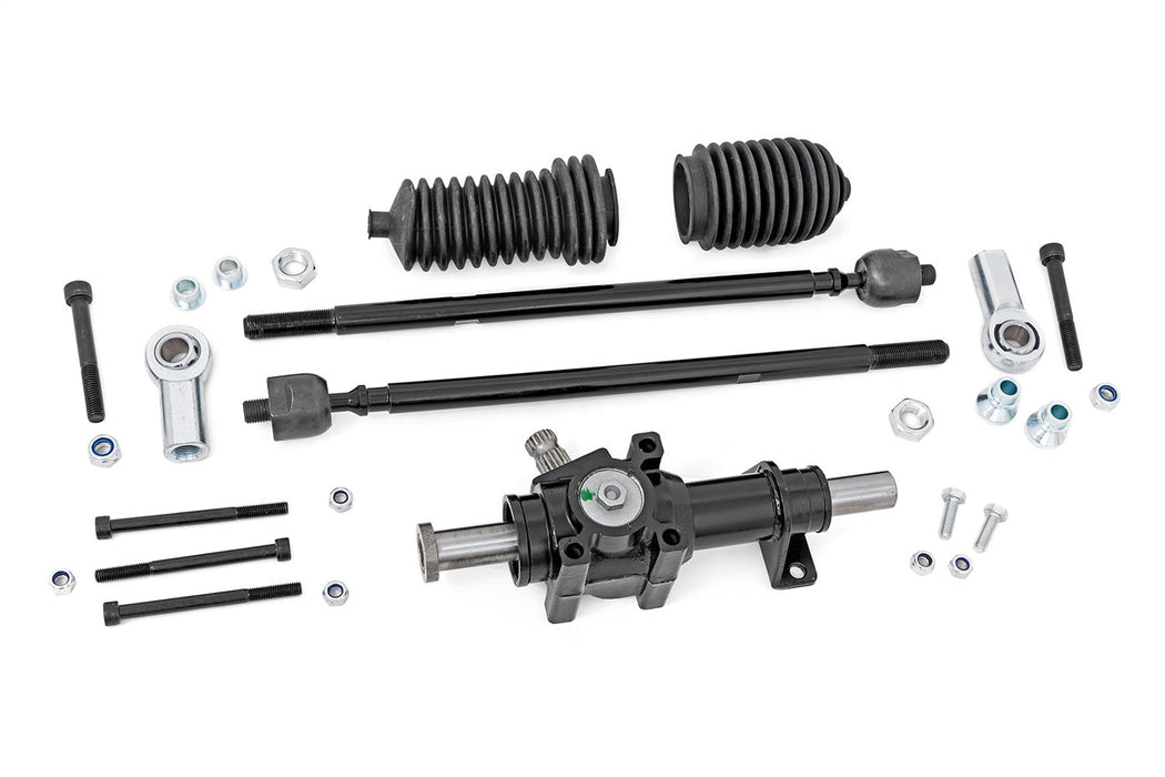 Rough Country 93115 Rack and Pinion Heavy Duty 2017 Polaris Ranger XP 1000/17-18 Ranger XP 1000 Crew Rough Country