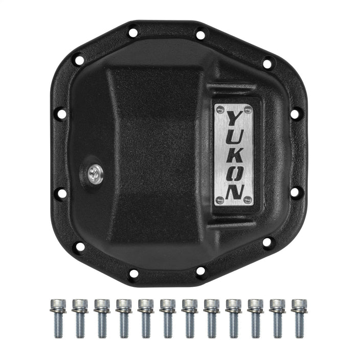 Yukon Gear YHCC-D44JL-REAR Yukon Hardcore Rear Nodular Iron Cover for Jeep Wrangler JL Dana 44 Rear