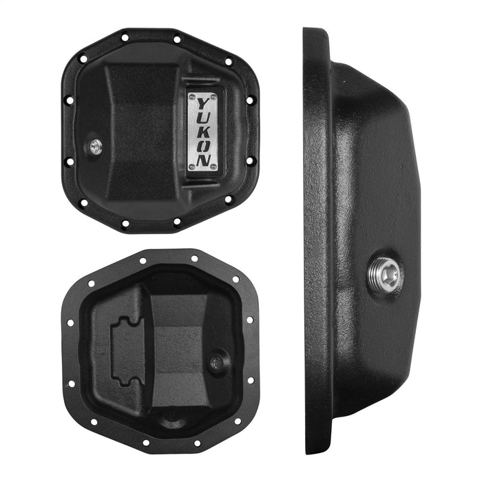 Yukon Gear YHCC-D44JL-REAR Yukon Hardcore Rear Nodular Iron Cover for Jeep Wrangler JL Dana 44 Rear