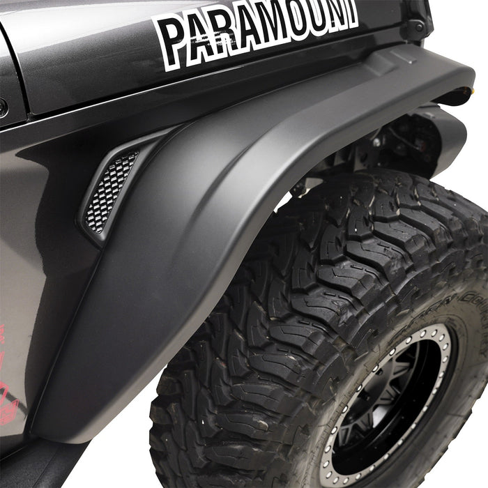 Paramount Automotive 81-21104 Hydro Fender Flares; Front;