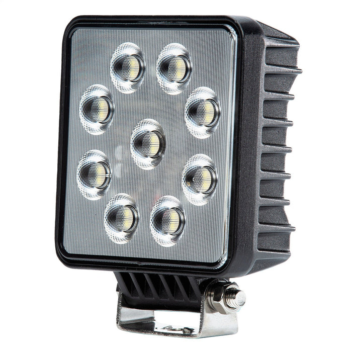 BrightSource 791362F Work Light; 4 in.; Square E-Mark; Flush Lens; W/o Harness; 3800 Lm; 36W;