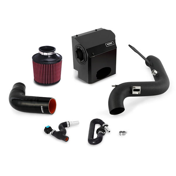 Mishimoto MMAI-FIST-16WBK Ford Fiesta ST Performance Air Intake, 2016-2019 Wrinkle Black
