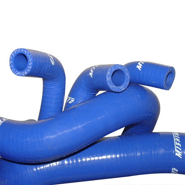 Mishimoto MMHOSE-MUS-86BL Ford Mustang GT/Cobra Silicone Radiator Hose Kit,1986-1993, Blue