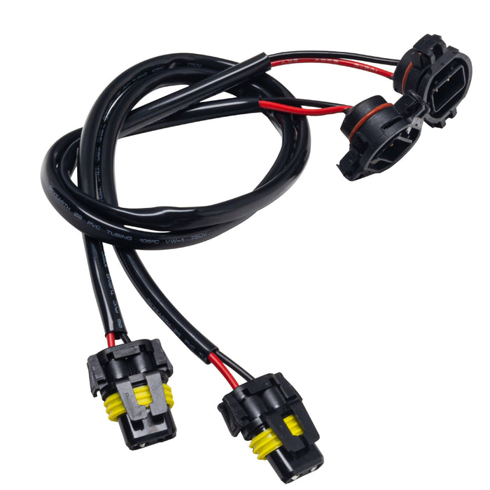 Oracle Lighting 5134-504 ORACLE Lighting Fog Light Wiring Adapter- 9005/9006 to 5202/PSX24W (Pair)