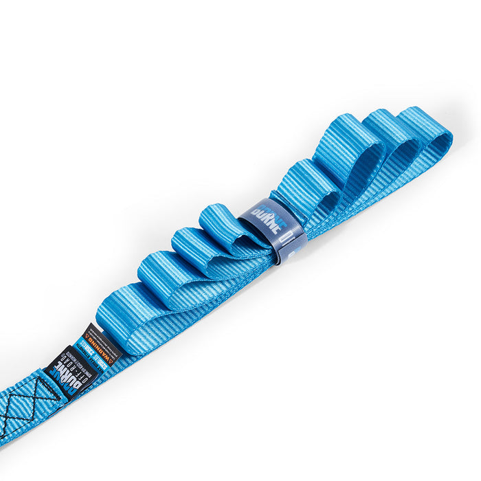 Mishimoto BNRTC-TDHD-4BL Borne Off-Road Heavy-Duty Ratchet Tie-Down Kit (4-pack), Blue