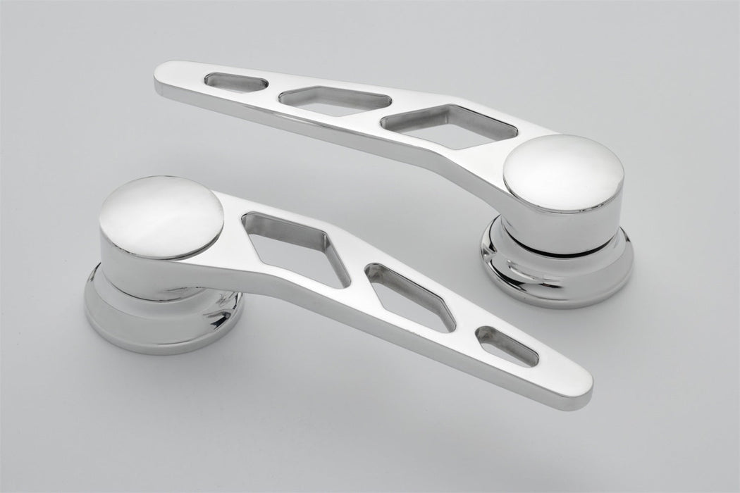 Lokar IDH-2011 Interior Door Handle; Front; Billet Aluminum; Polished Finish; Pair;