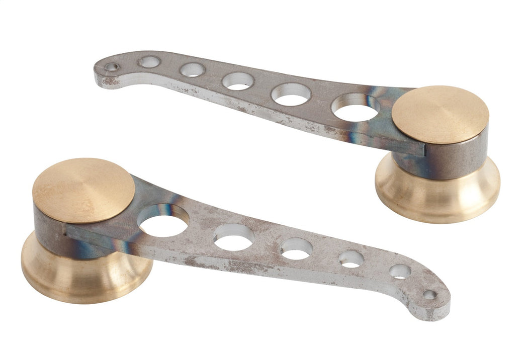 Lokar IDH-2029 Interior Door Handle; Front; Lakester Style; Raw Finish; Pair;