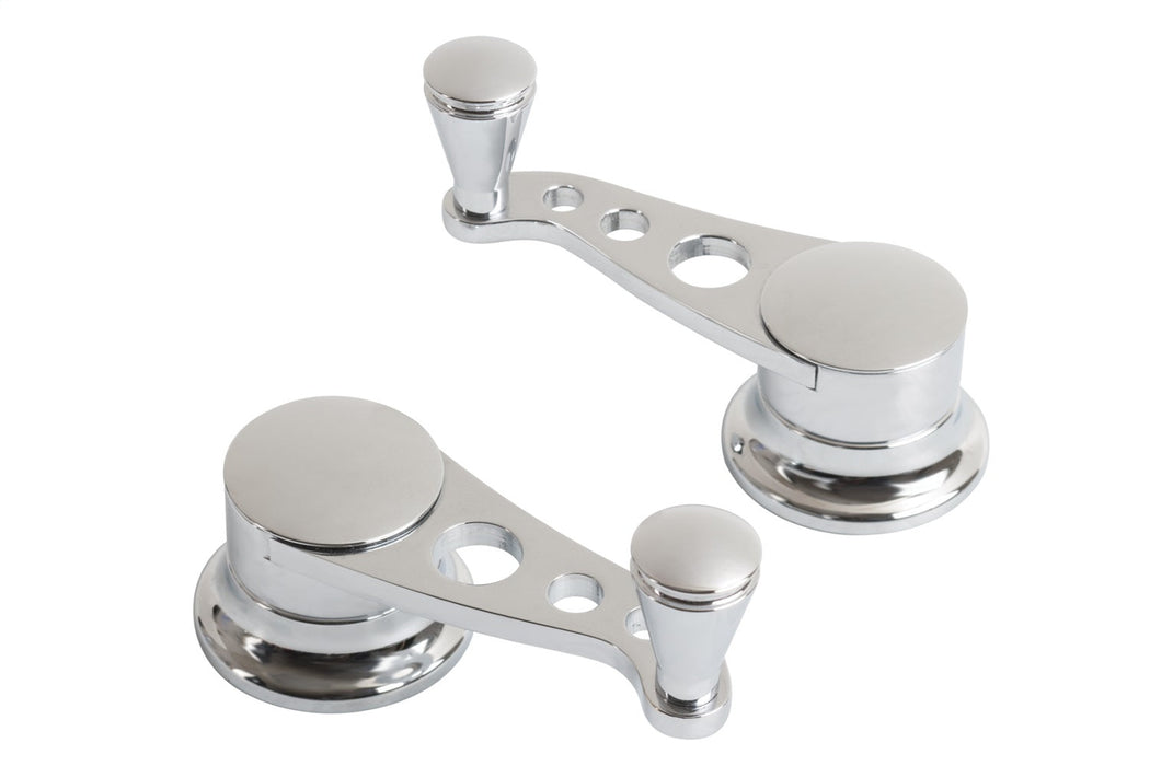 Lokar IDH-2038 Vent Window Crank; Lakester Style; Chrome Finish; Pair;