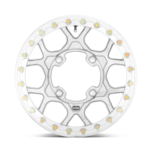 KMC Powersports KS43356044538A KS433 15X6 4X156 RAW-MACH-FRG 38MM