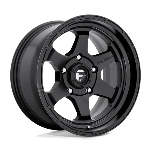 Fuel 1PC D66417908445US D664 17X9 6X5.5 MT-BLK -12MM