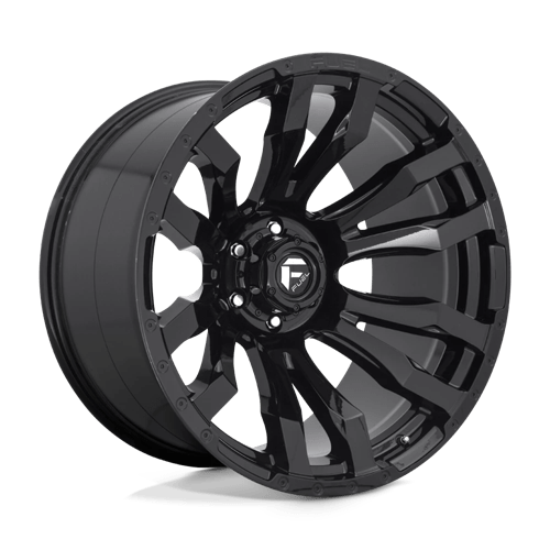 Fuel 1PC D67518901845 D675 18X9 8X180 GL-BLK -12MM