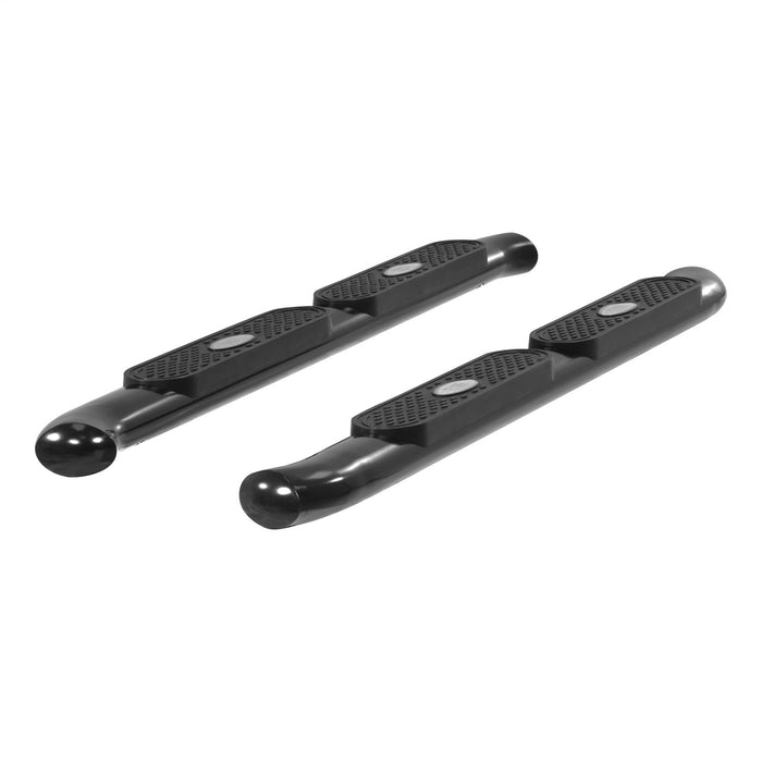 ARIES S222008 ARIES S222008 4-Inch Oval Black Steel Nerf Bars; Select Toyota Tacoma