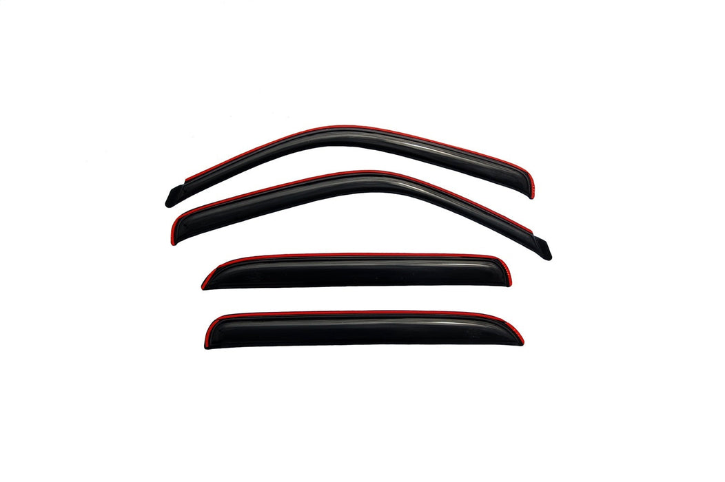 Auto Ventshade (AVS) 194355 Ventvisor® In-Channel Deflector 4 pc.; Smoke;