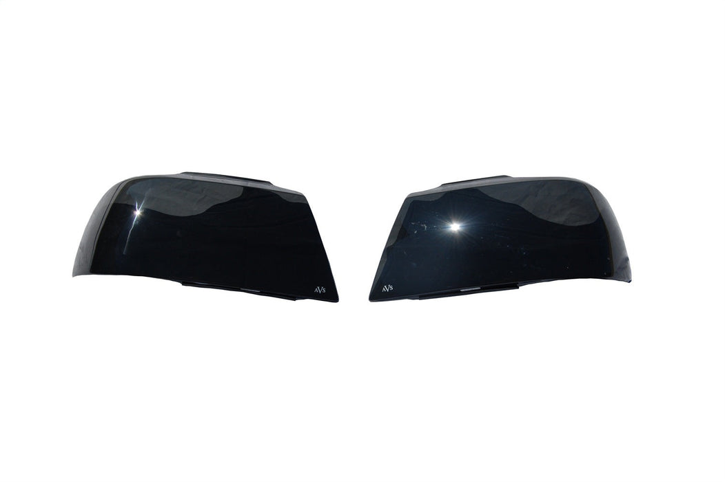 Auto Ventshade (AVS) 37211 Headlight Covers; Smoke; 2 pc.;