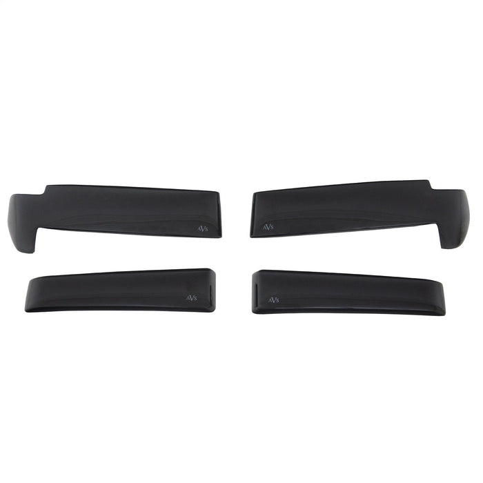 Auto Ventshade (AVS) 37284 Headlight Covers; Smoke; 2 pc.;