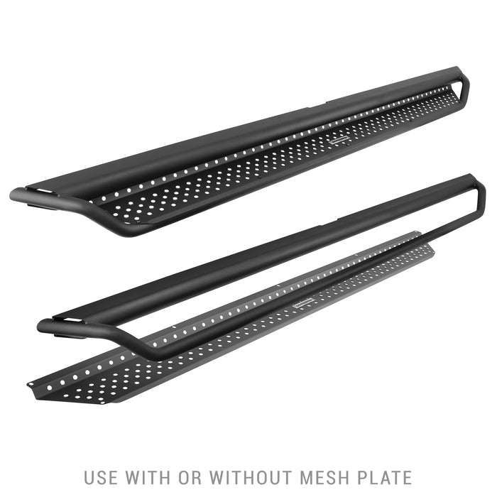 Go Rhino D14180T Drop down, full length step design is ideal for lifted vehicles or larger tires