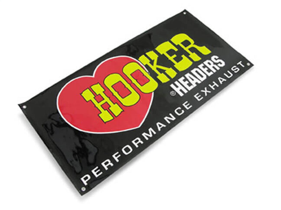 Hooker 36-363 Banner; Classic Hooker Logo; 2 ft. x 4 ft.;