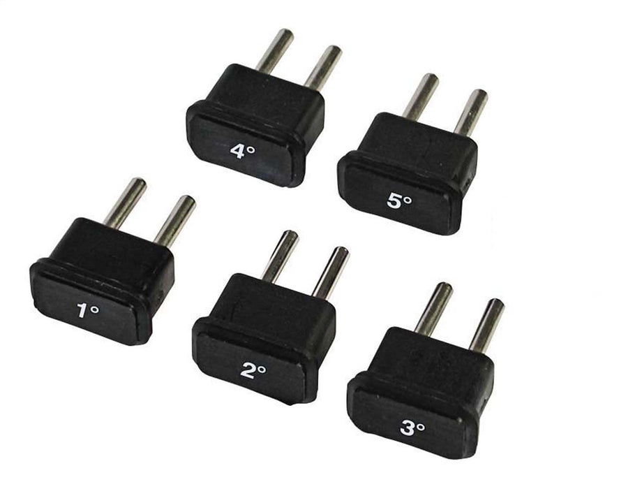 MSD 8777 Timing Retard Module Kit; Incl. 1/2/3/4/5 Degree Modules;