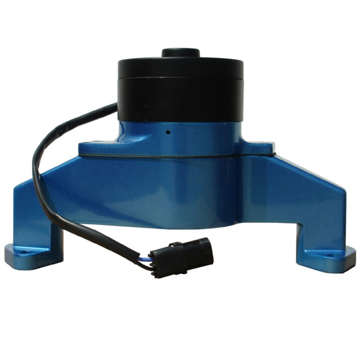 ProForm 68230B Electric Engine Water Pump Aluminum Blue Powder Coat Fits BB Chevy Engines Proform