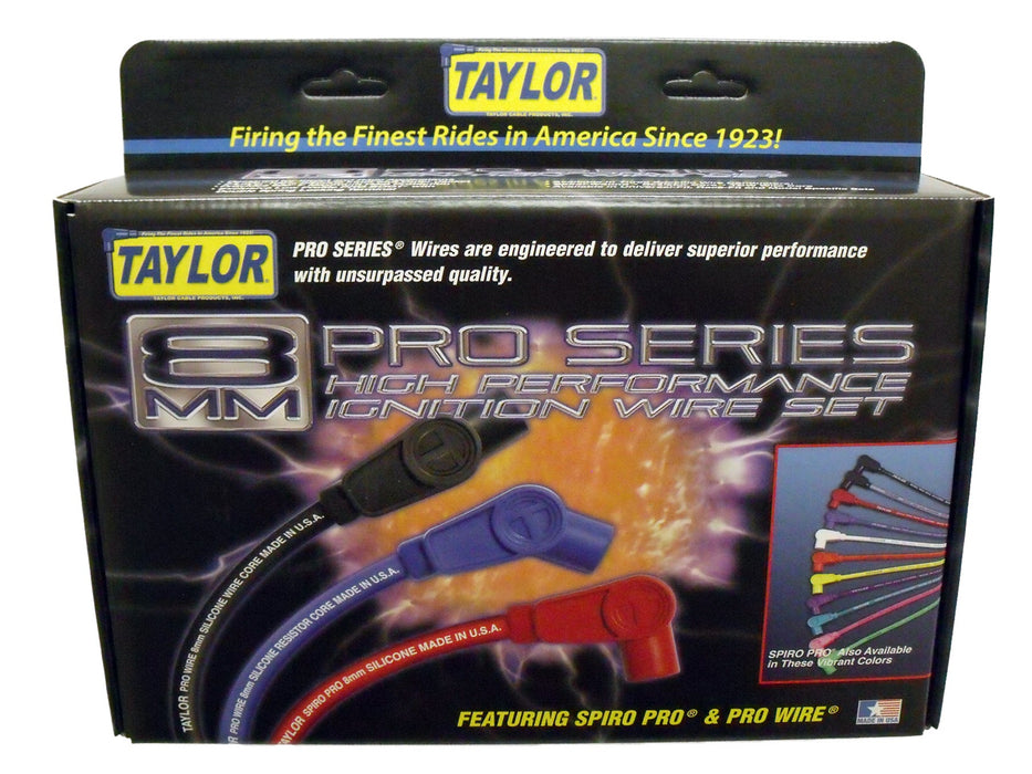 Taylor Cable 70050 8mm Pro Wire Ignition Wire Set