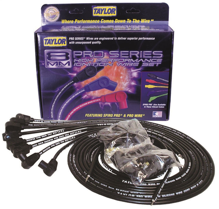 Taylor Cable 70050 8mm Pro Wire Ignition Wire Set