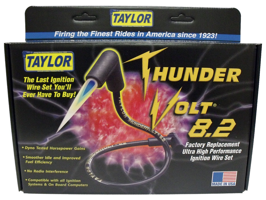Taylor Cable 84206 ThunderVolt 8.2mm Ignition Wire Set