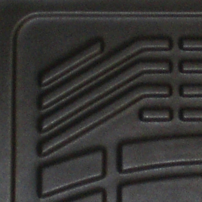 Westin 72-110030 Sure-Fit Floor Liner; Black; Front; 2 pc.;