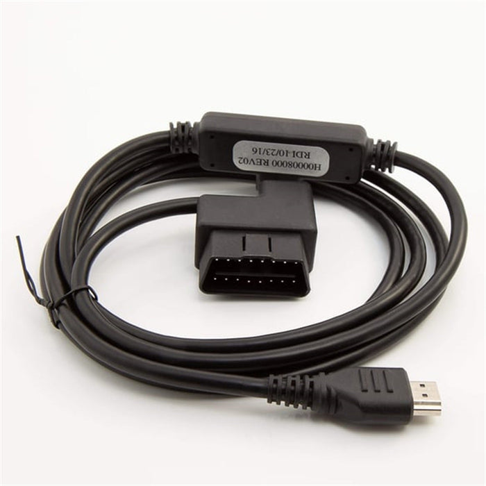 Superchips 98109 OBDII To HDMI Cable; Replacement; For CS2/CTS2/CTS3/Trinity2/TrailDash 3;