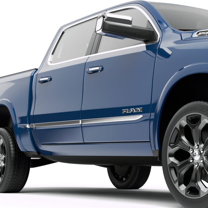 EGR 952694 EGR Chrome rugged look body side molding 4pc set