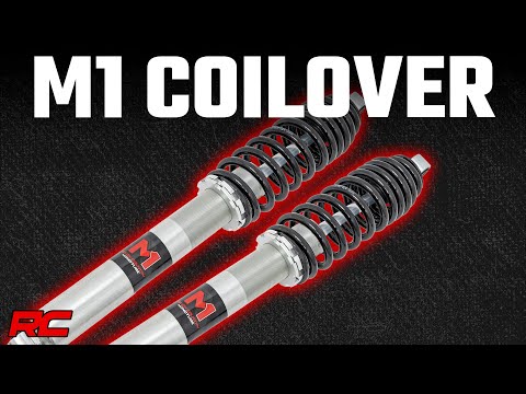 Rough Country 301002 M1 Rear Coil Over Shocks 0-2 Inch Polaris Ranger XP 1000/Ranger XP 1000 Crew (17-22) Rough Country