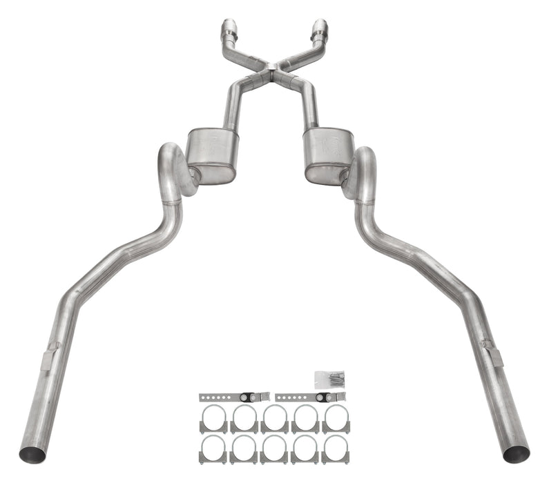Pypes Performance Exhaust SGG913RE 1978-88 3 Inch GM G-Body Non SS Crossmember Back w/ Xpipe Race Pro Muffler Exhaust System SGG913RE