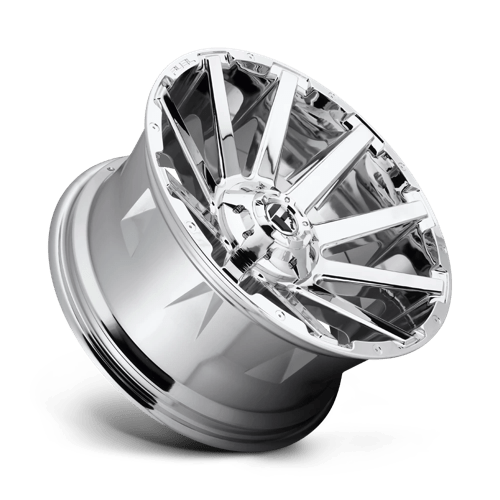 Fuel 1PC D61422001847 D614 22X10 8X180 CHR-PLATED -18MM