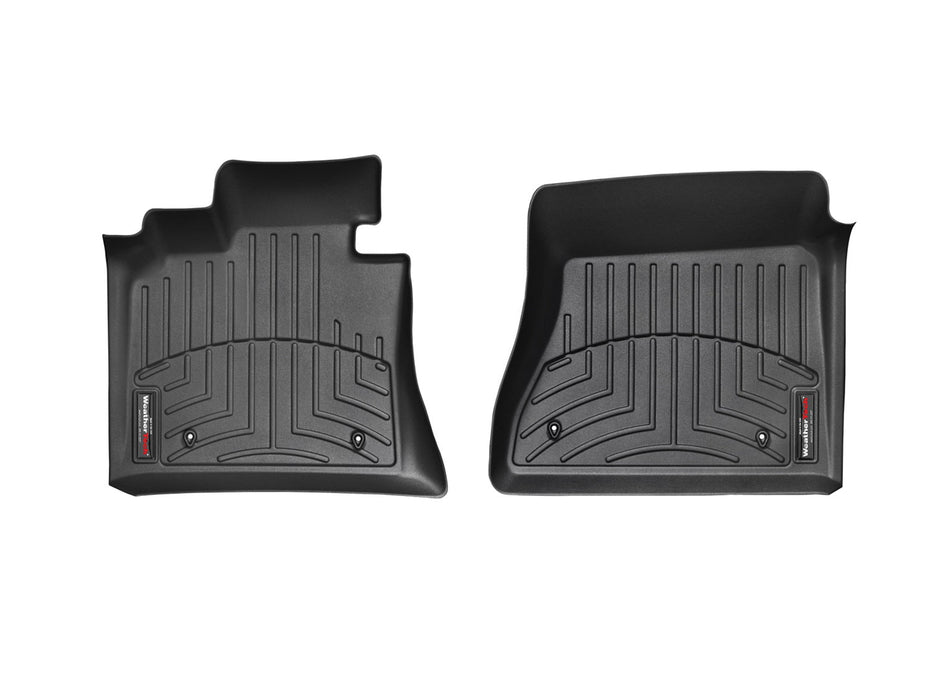 Weathertech 442291 FloorLiner, DigitalFit® Black Front w/2 Retention Hooks